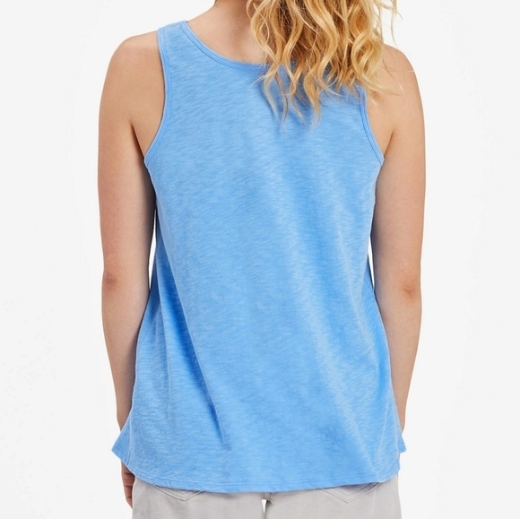 Life is Good Cornflower Blue Textured 'Optimist' Retro Tank - Picture 2 of 6